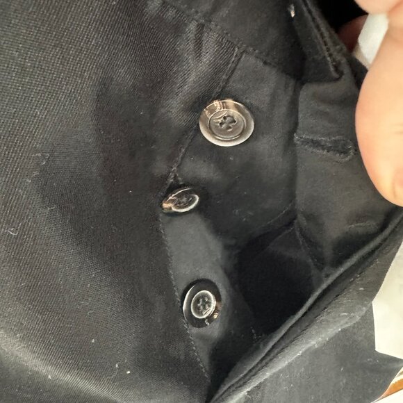 ZAM BARRETT Silk Layered Ruched "Cocoon" Jeans sz. 46 MSRP$450 - Picture 4 of 13